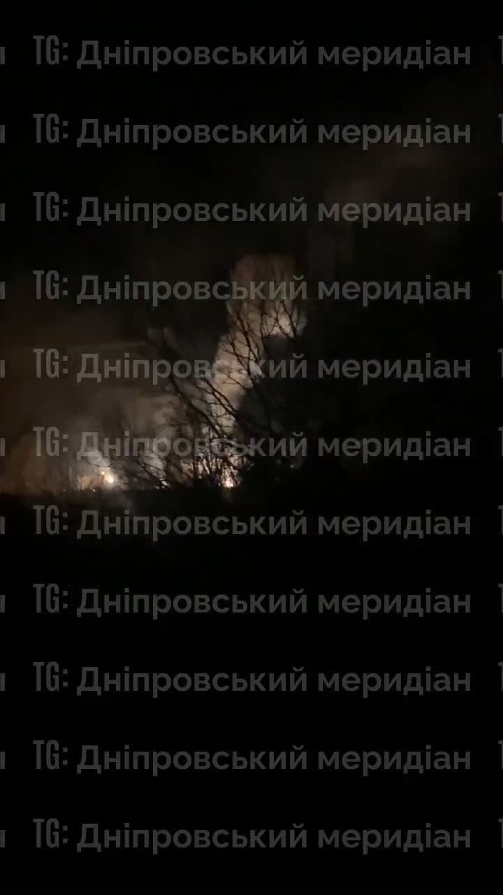 Более 50 ударных беспилотников за ночь задействовали для атаки на Васильковку Днепропетровской области