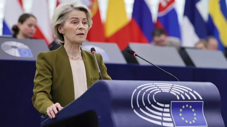 Von der Leyen: Sınırlar zorla değiştirilemez. Ukrayna'nın güvenliği, Avrupa'nın güvenliğidir. ABD-AB-Kyiv çabaları sayesinde bir başlangıç noktasına sahibiz.