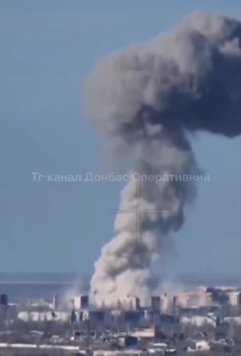 В Константиновке зафиксированы массированные обстрелы