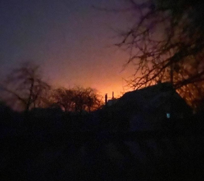 حرائق في أورليفشينا بعد هجمات عدة طائرات بدون طيار