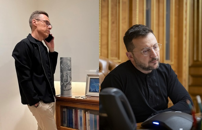 Finnish President Alexander Stubb says he had an hour-long call with Trump, Zelensky, Macron, Starmer, Meloni, Merz, NATO's Rutte, von der Leyen and others. They discussed concrete steps to end the war, aiming for a just and lasting peace