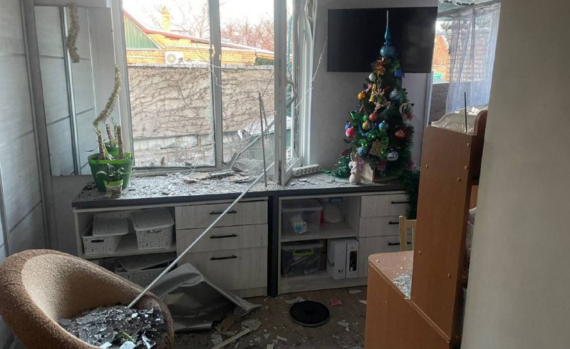 1 person wounded as result of shelling in Nikopol district during the day