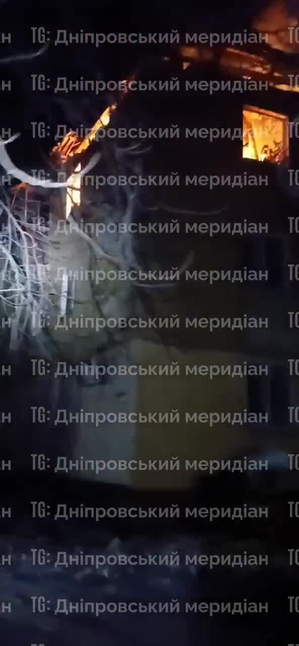 There are wounded as result of drone strike at the residential house in Shakhtarske of Dnipropetrovsk region