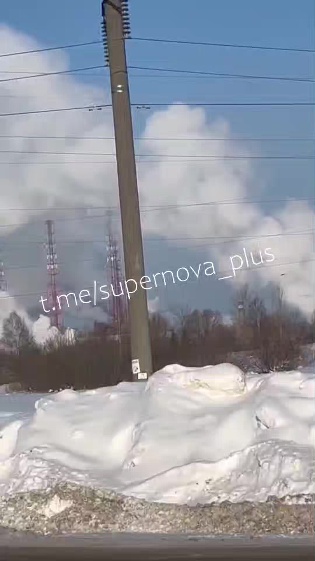 Violent explosion reported at chemical plant in Kirovo-Chepetsk of Kirov region of Russia