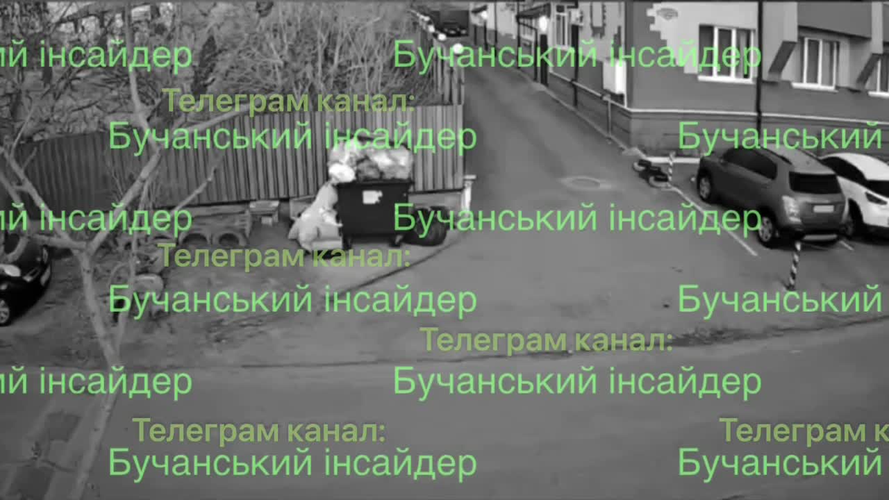 Bucha'da meydana gelen patlamada 2 polis memuru yaralandı.