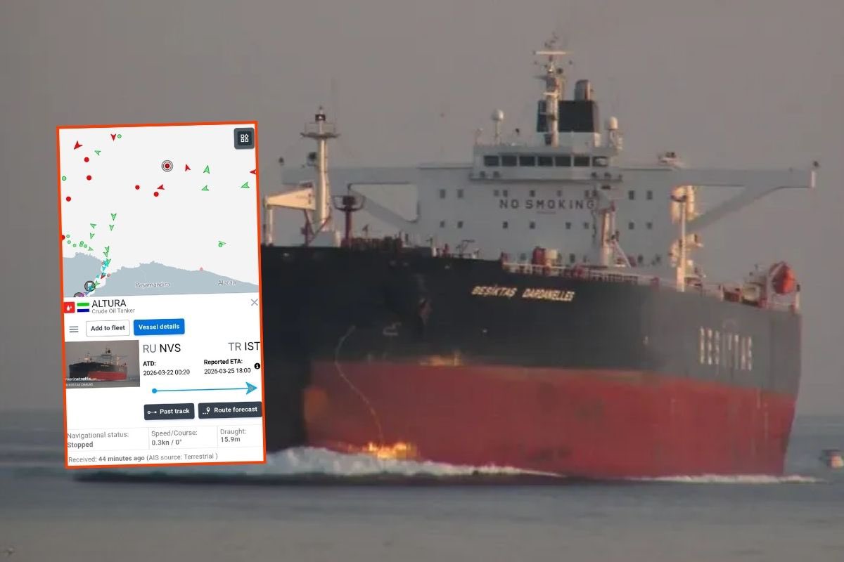 Muhtemelen Rus ham petrolü yüklü ALTURA adlı Türk tanker gemisi, İstanbul Boğazı'nın 24 kilometre açıklarında Karadeniz'de Kamikaze insansız hava araçlarıyla saldırıya uğradı. Geminin güvertesinde ve makine dairesinde hasar meydana geldi. 140 bin ton petrol yüklü tanker gemisinin Rusya'dan yola çıktığı biliniyor. Tanker gemisinin köprüüstünde hasar olduğu ve makine dairesine su girdiği bildirildi. Türkiye bölgeye acil kurtarma gemileri gönderdi.