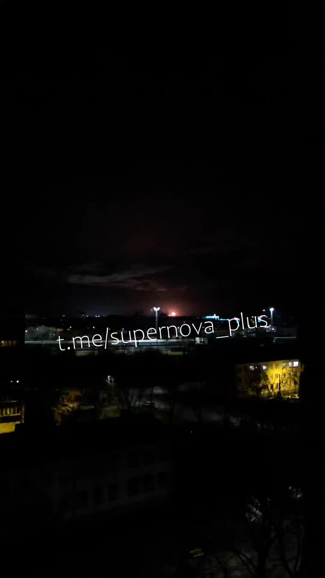 Leningrad bölgesindeki Ust-Luga limanında ek bir su deposu patladı.