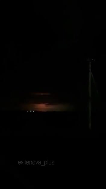 Fire reported at the oil depot in Feodosia