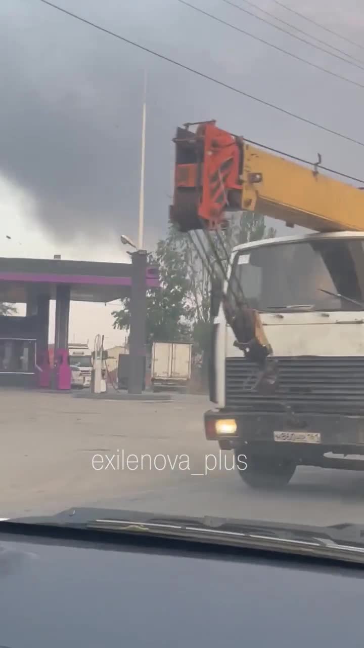 Big fire in Rostov after drones raid overnight