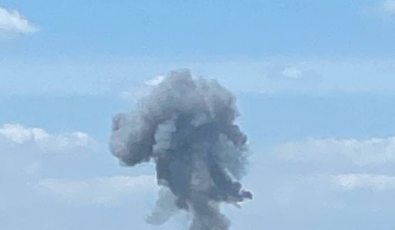 Explosions were reported in Dnipro city