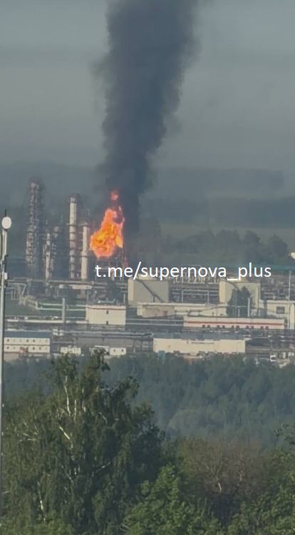 Drones have attacked Lukoil oil refinery in Kstovo, Nizhniy Novgorod region