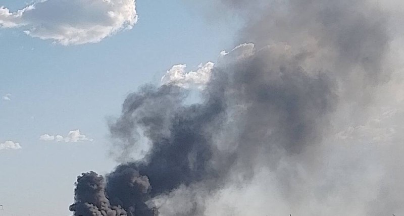 Drone strike was reported against electrical power substation in Kamianske