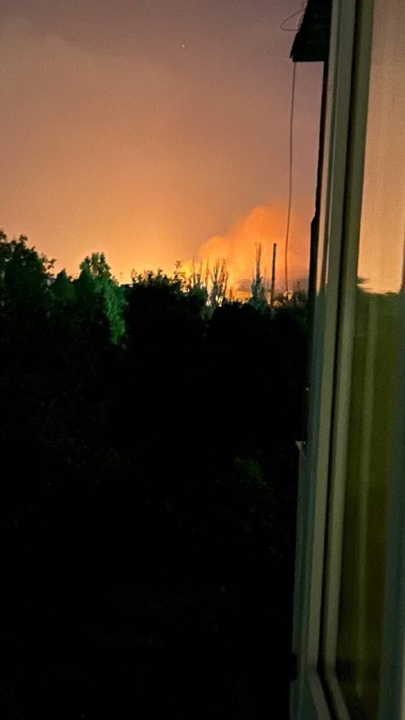 Fuel station was attacked in Makiivka