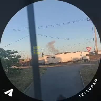 Explosions were reported in Taganrog, possible missile strike