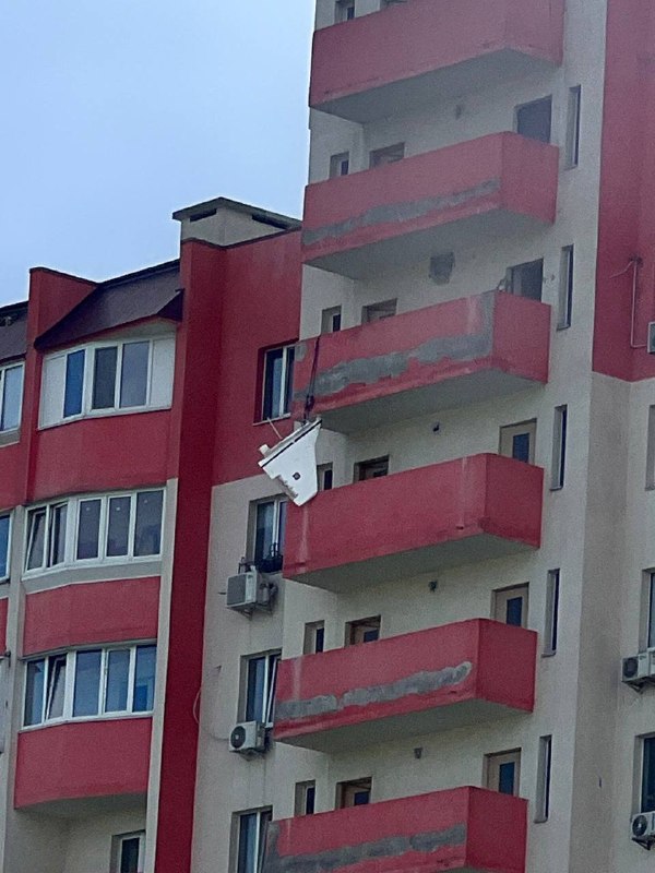 Drone reportedly hit residential house in Brovary. No air alert was declared before