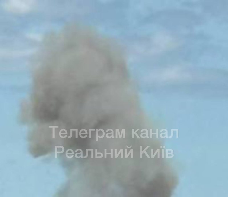 Explosion was reported in Kyiv, smoke is rising. Possible drone strike