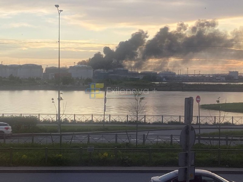 Drones have attacked oil terminal in Sankt-Peterburg