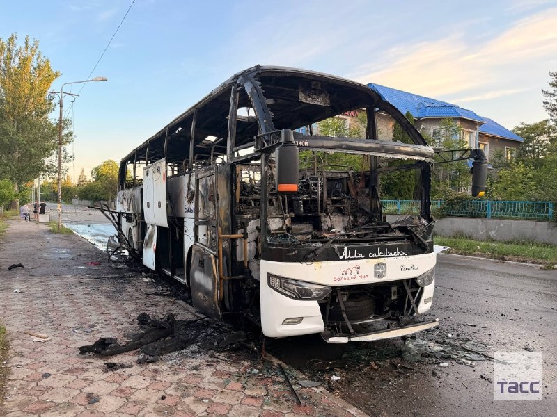Occupational authorities report 7 people killed, 11 wounded in a drone strike at the regular bus Moscow-Simferopol in Yenikayeve