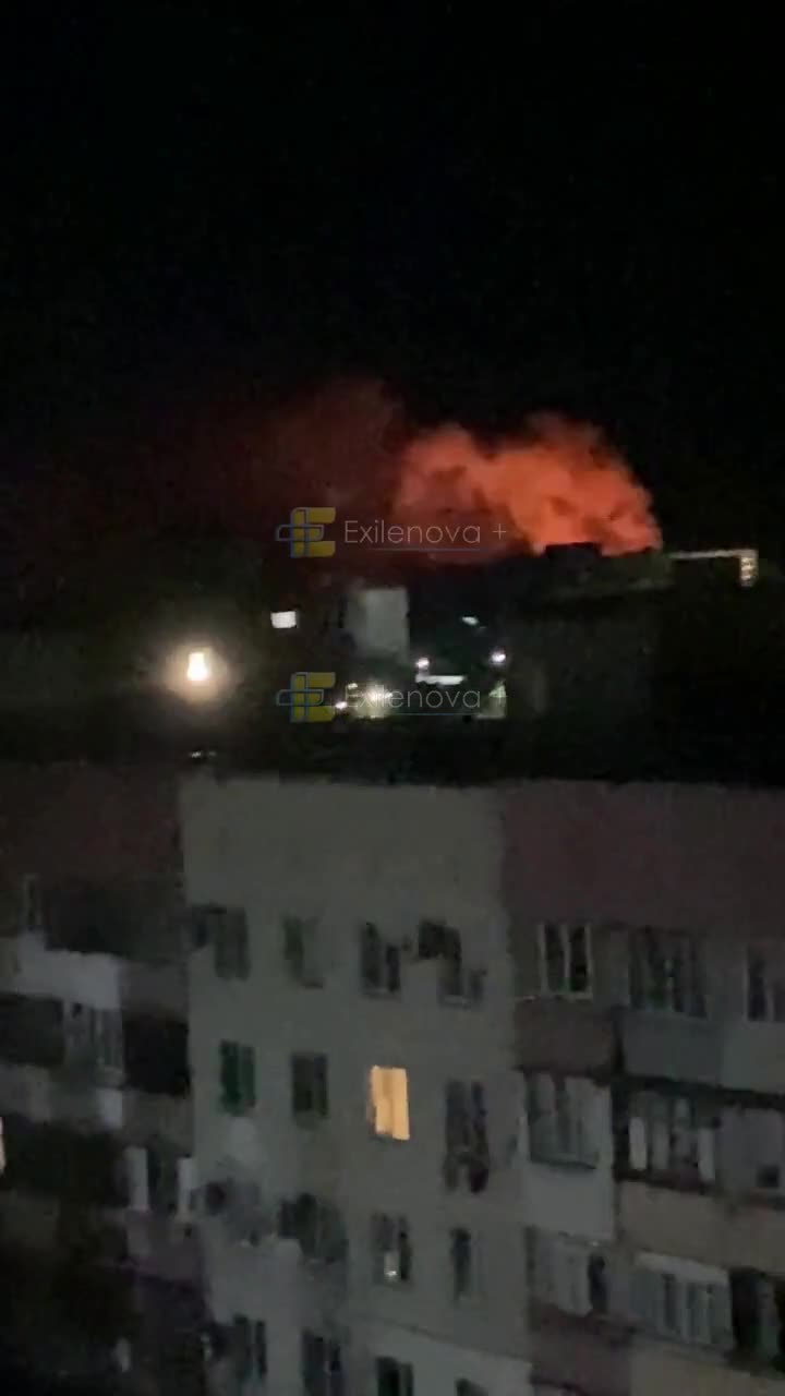 Explosions were reported in Mariupol