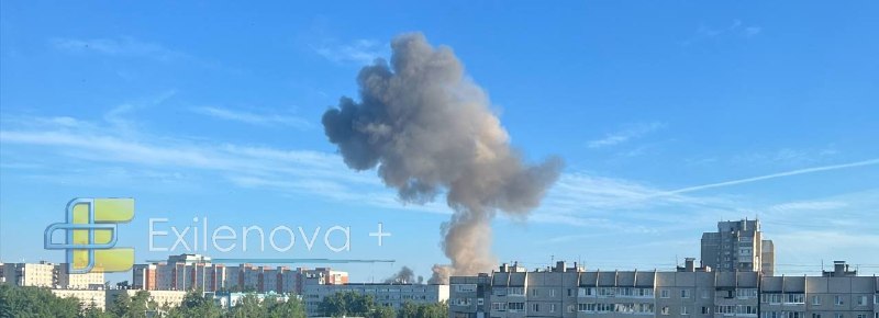 Explosions were reported in Cheboksary