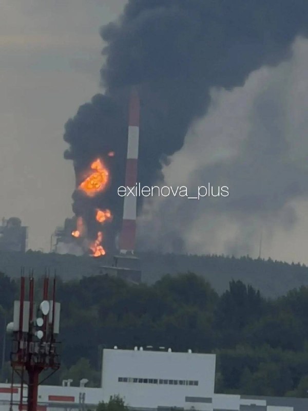 Drones have attacked oil refinery in Nizhnekamsk, Tatarstan