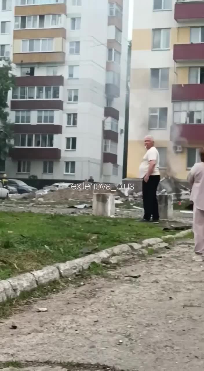 A house was damaged in Nizhnekamsk