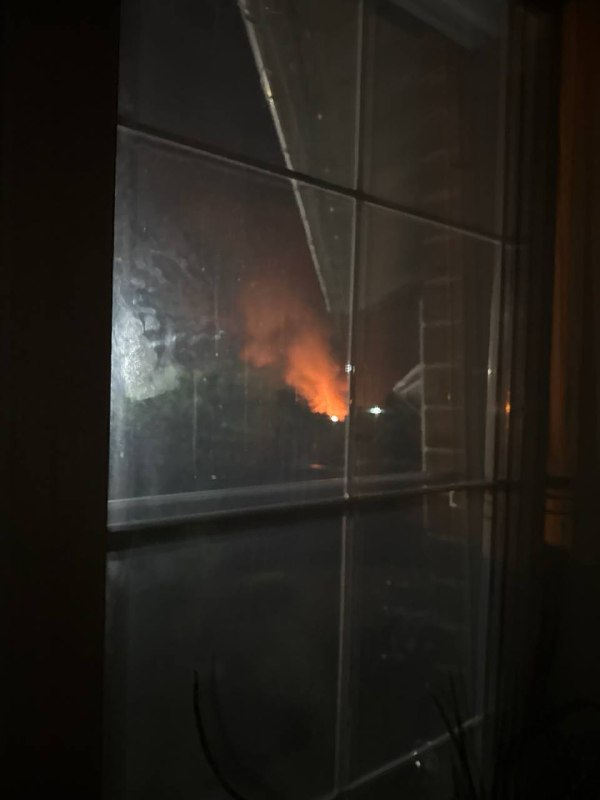 Explosions were reported in Luhansk