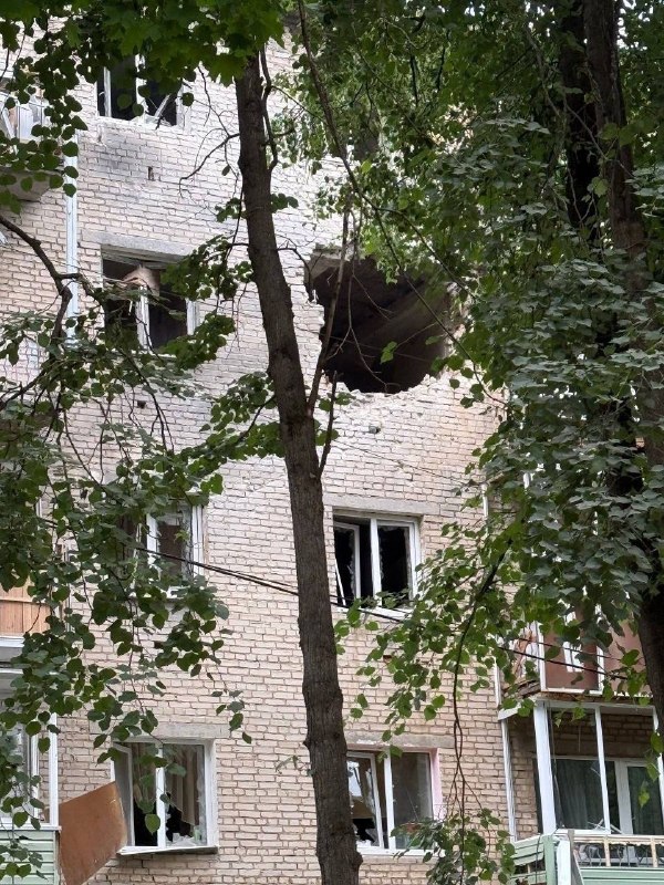 Drone hit a residential house in Schokino of Tula region, no casualties