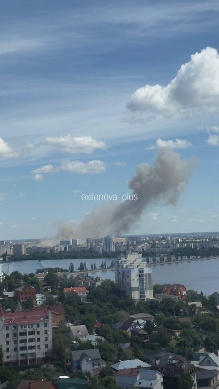 Explosions were reported in Voronezh