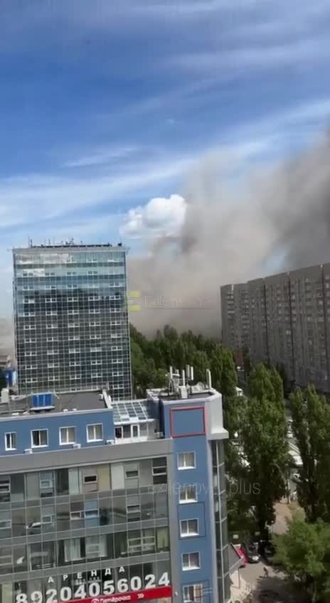 Voronezh' Semi-conductor plant was targeted in a missile strike in Voronezh