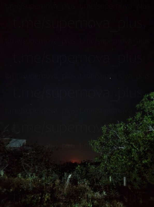 Critical infrastructure was reportedly attacked in Feodosia