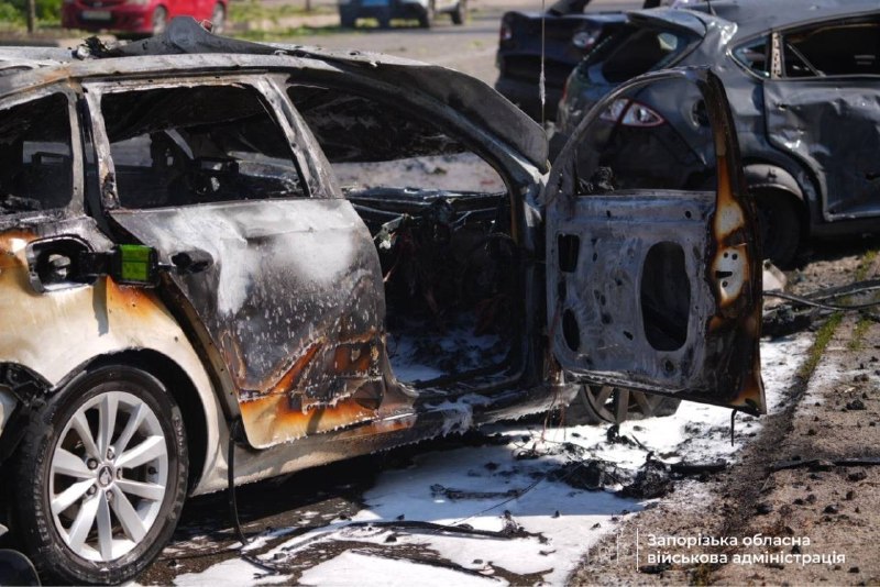 2 people wounded as result of Russian strike in Zaporizhzhia
