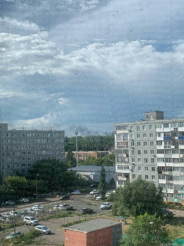Explosions were reported in Omsk