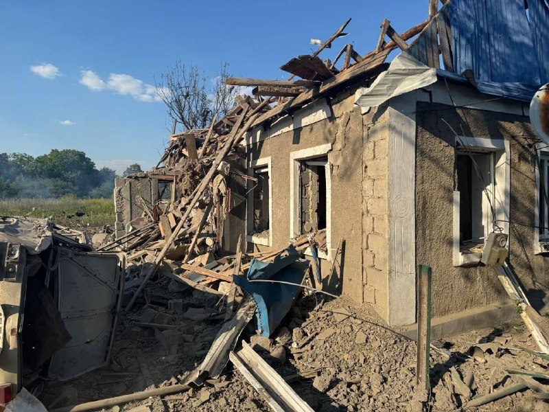 1 person killed as result of airstrikes in Oleksandrivka town in Donetsk region