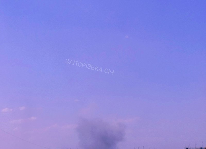 Explosions in Zaporizhzhia. Power outages in some districts after