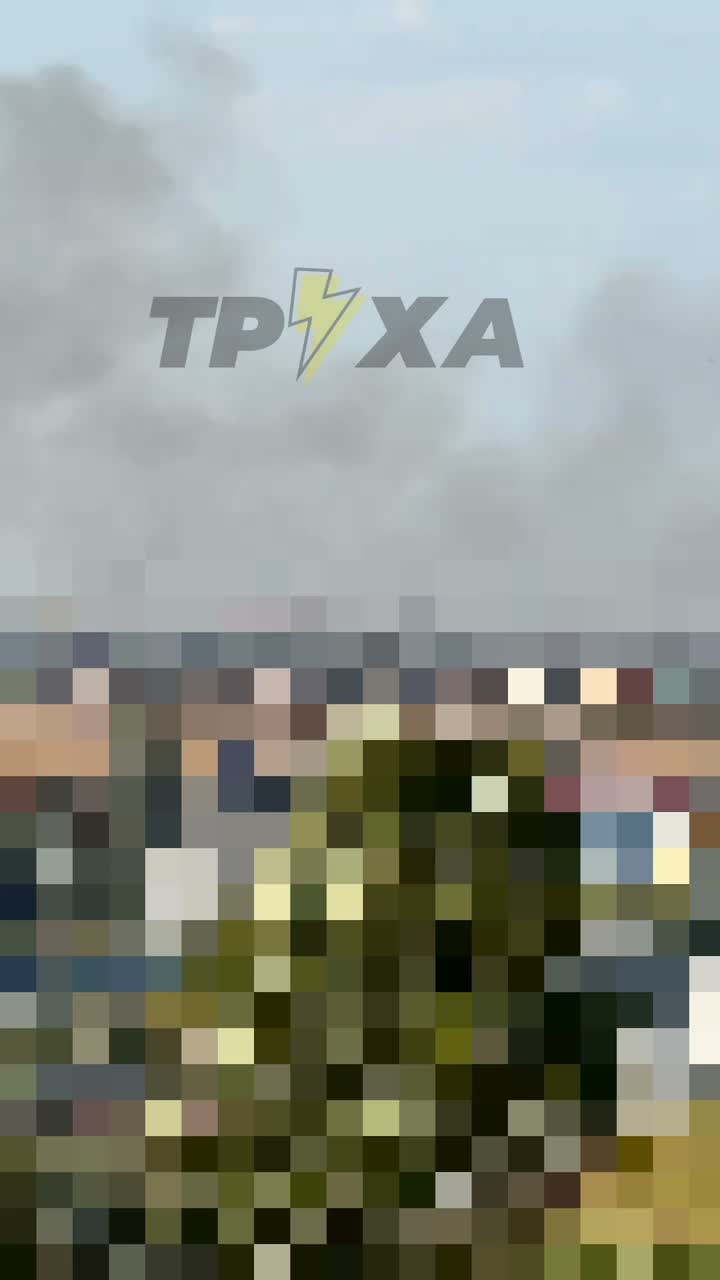 Fire after missile strike in Odesa region