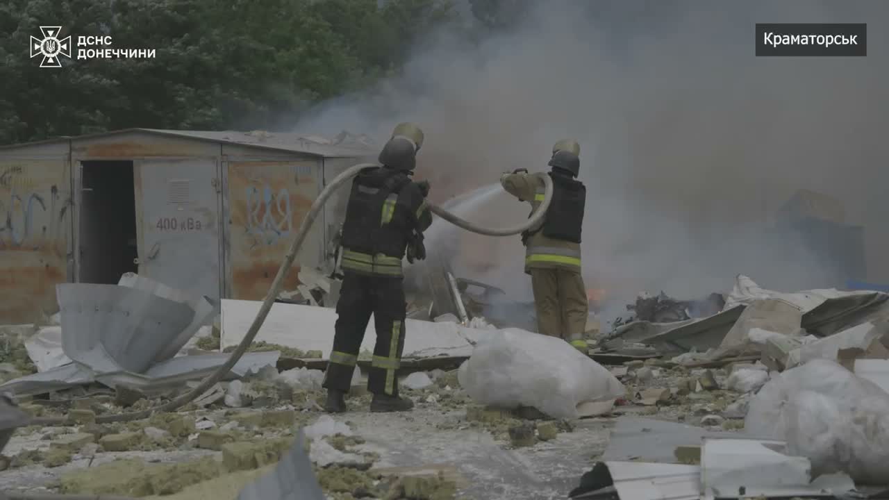 5 people wounded as result of airstrike in Kramatorsk