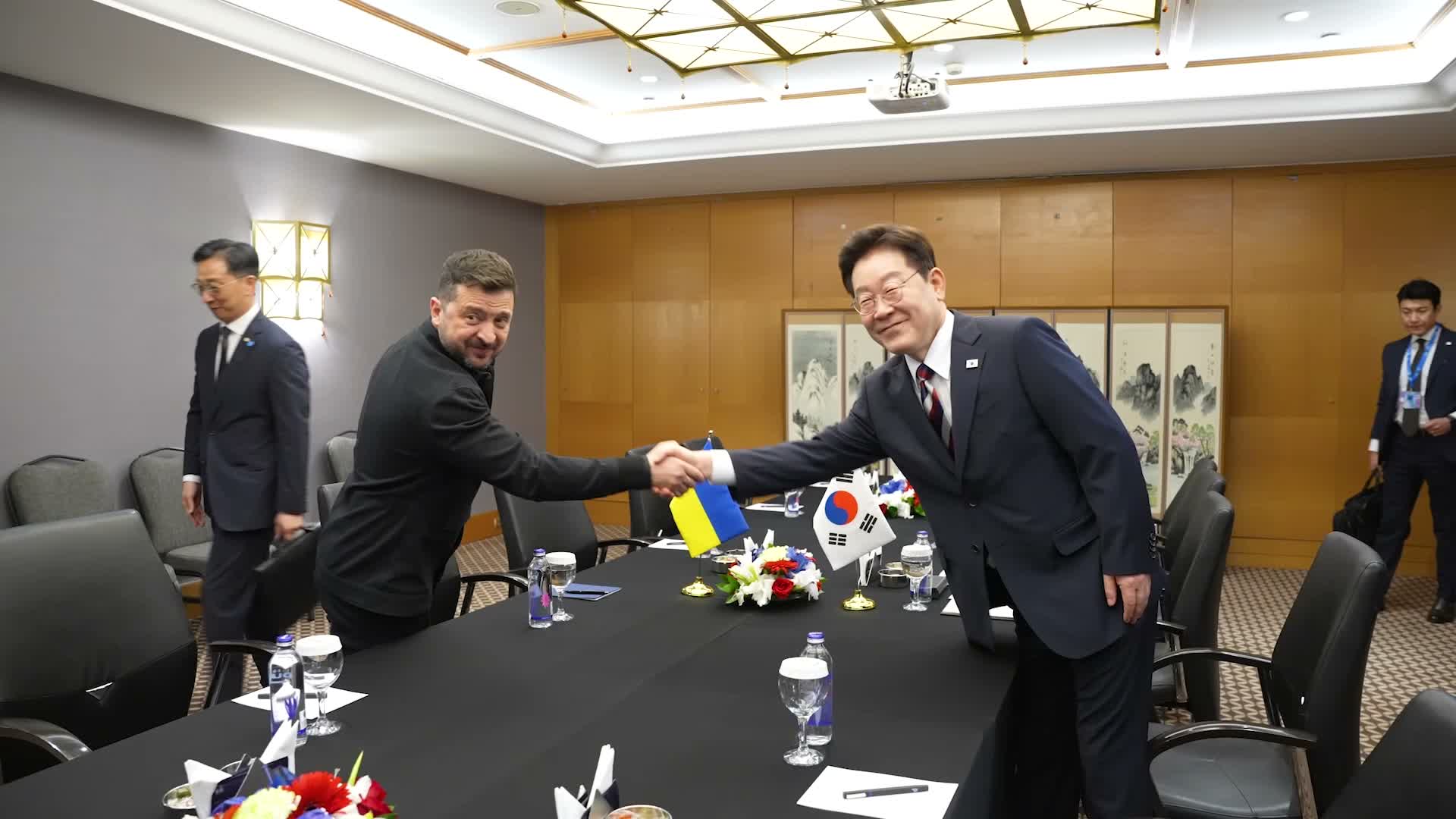 We are interested in productive relations with South Korea, and today we talked about what is needed for both our countries, Zelenskyy met with President Jae Myung