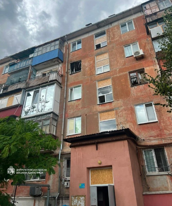 4 people wounded as result of Russian strikes in Dnipropetrovsk region today