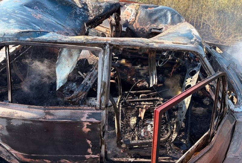2 people killed, 2 more wounded as result of drone strike at the car in Iverske village of Donetsk region