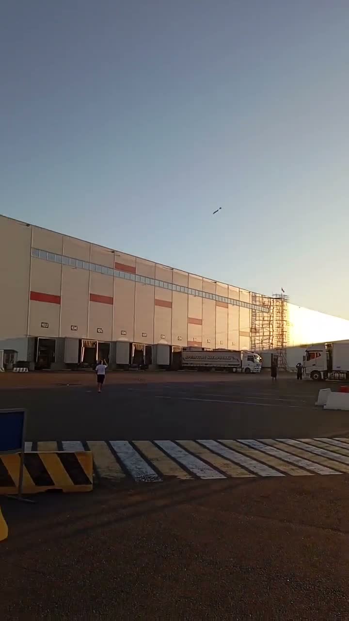 Video of drone strike at Wildberries sorting center