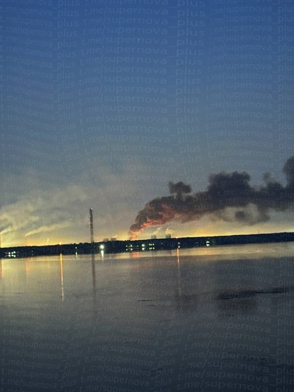 Warehouses were attacked and on fire in Lipetsk