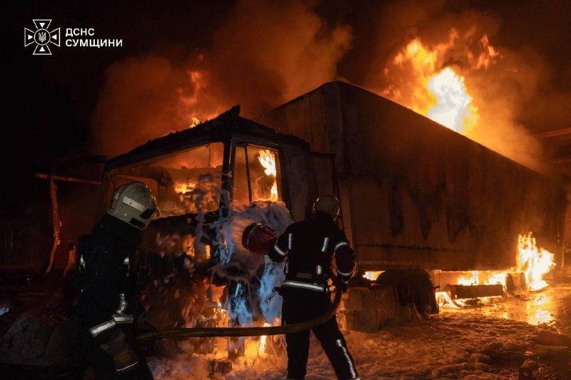 3 drivers were killed as result of Russian strike at the Nova Post terminal in Sumy