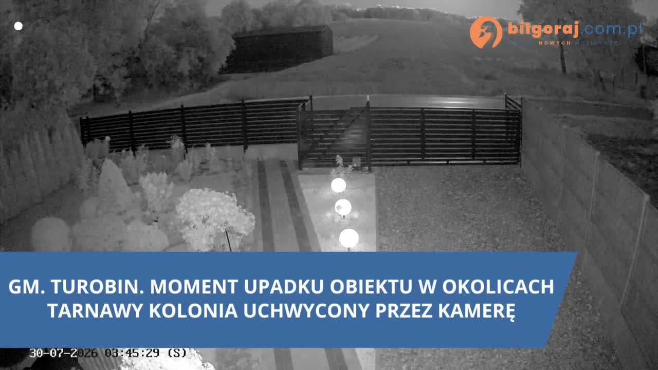Missile crashed overnight near Lublin