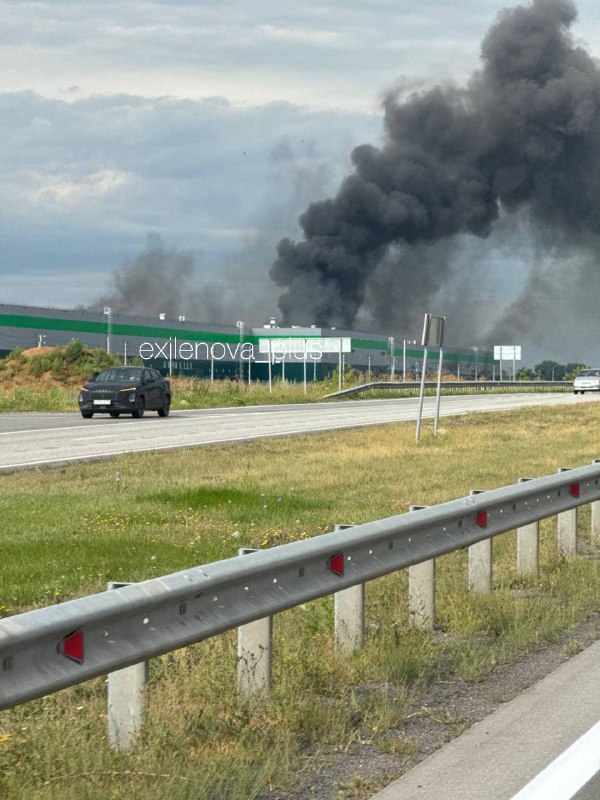 Logistics warehouses were attacked near Chishmy, Republic of Bashkortostan