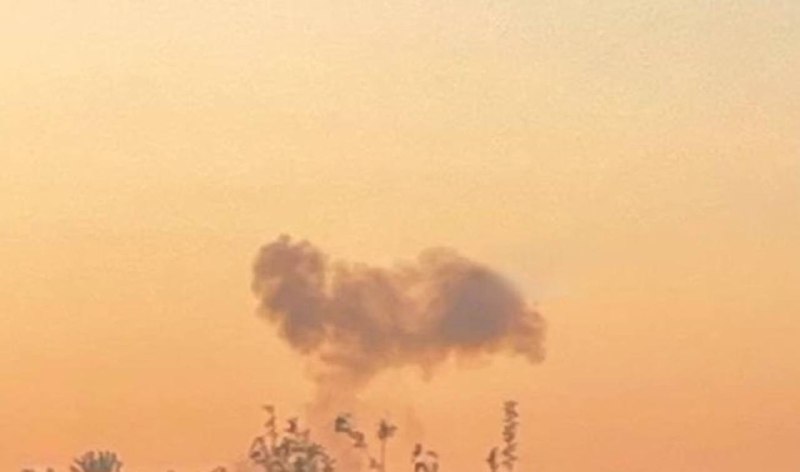 Smoke is rising in Kryvyi Rih after explosions
