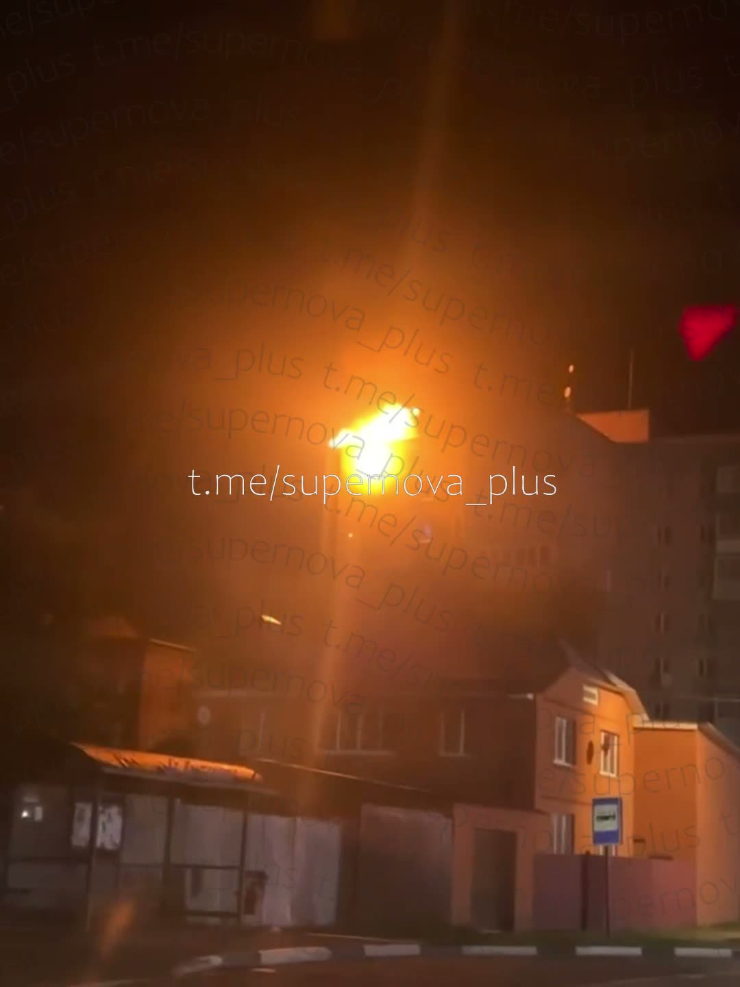 Explosions were reported in Moscow region