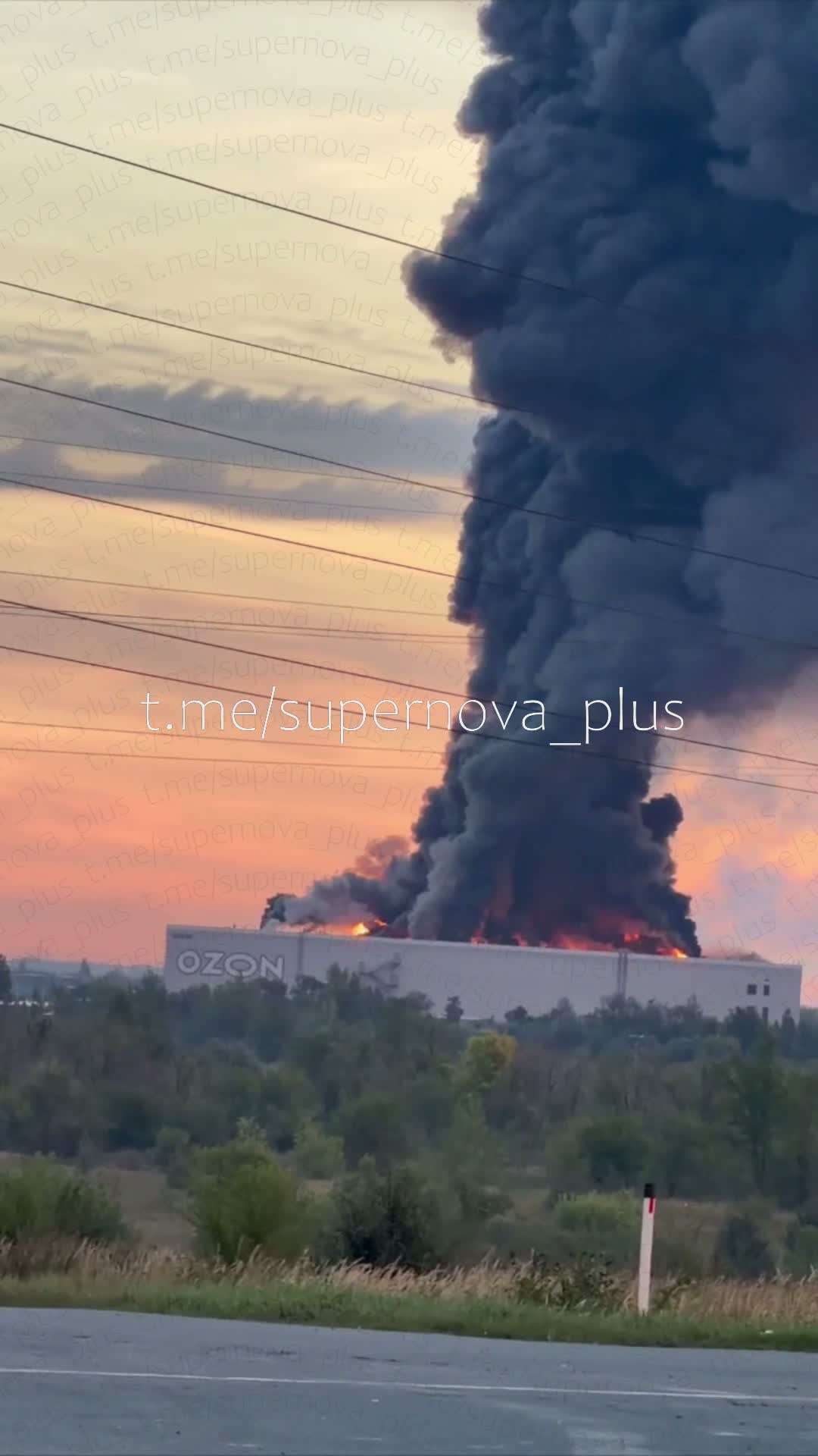 Drones have attacked Ozon warehouses in Chapaevsk, Samara region