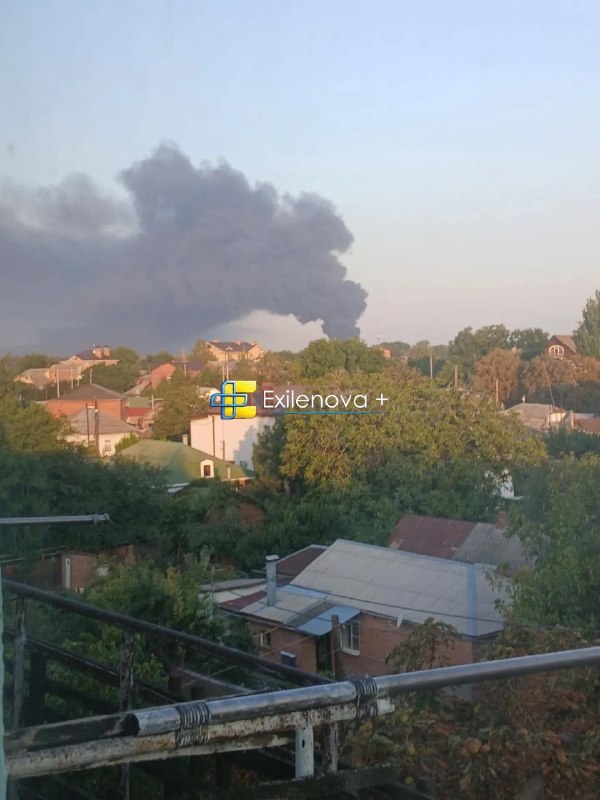 Drones atacan varios objetivos en Taganrog