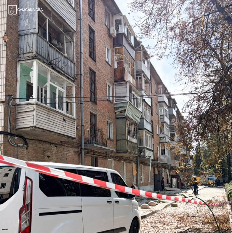 1 person killed, another 3 wounded as result of Russian airstrikes in Sumy